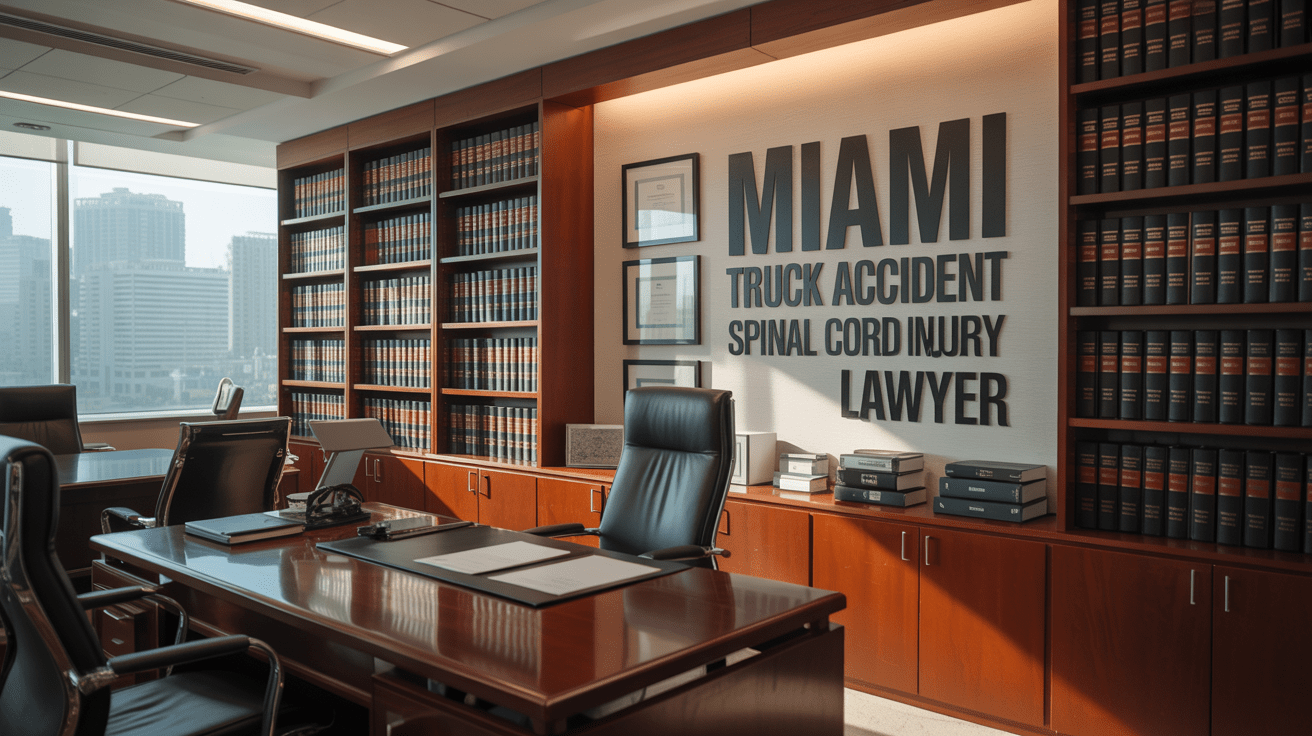 Miami Truck Accident Spinal Cord Injury Lawyer