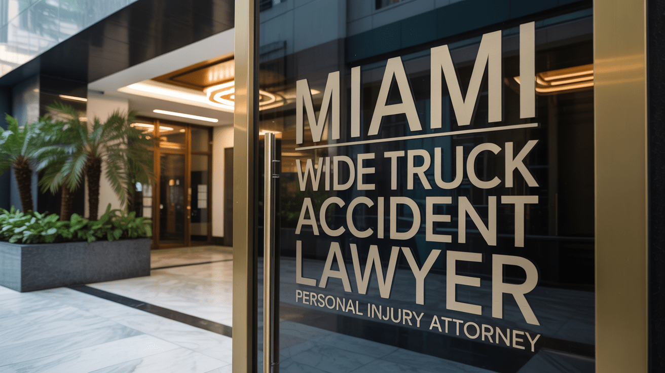Miami Wide Turn Truck Accident Lawyer