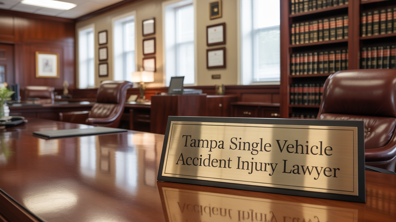 Tampa Single Vehicle Accident Injury Lawyer