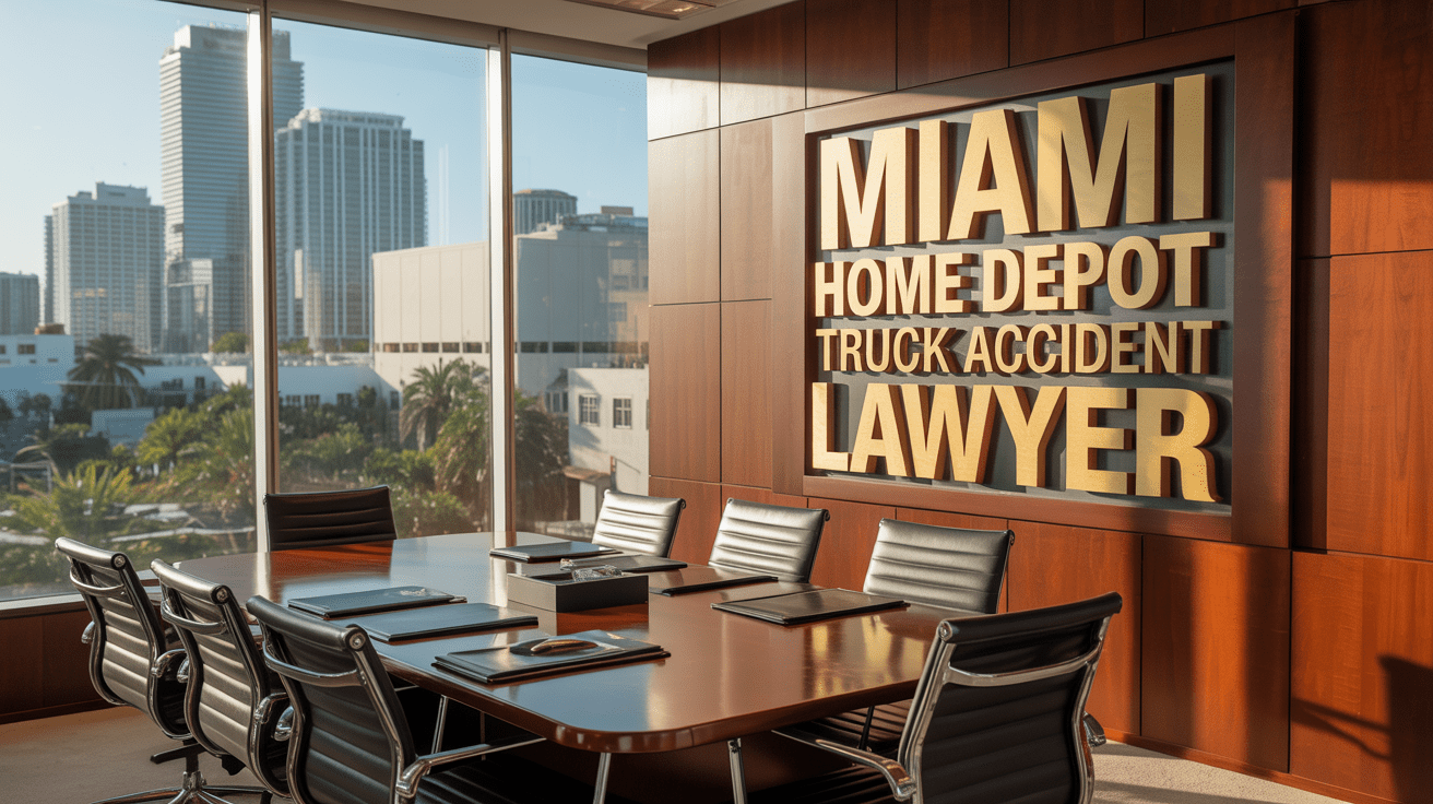 Miami Home Depot Truck Accident Lawyer