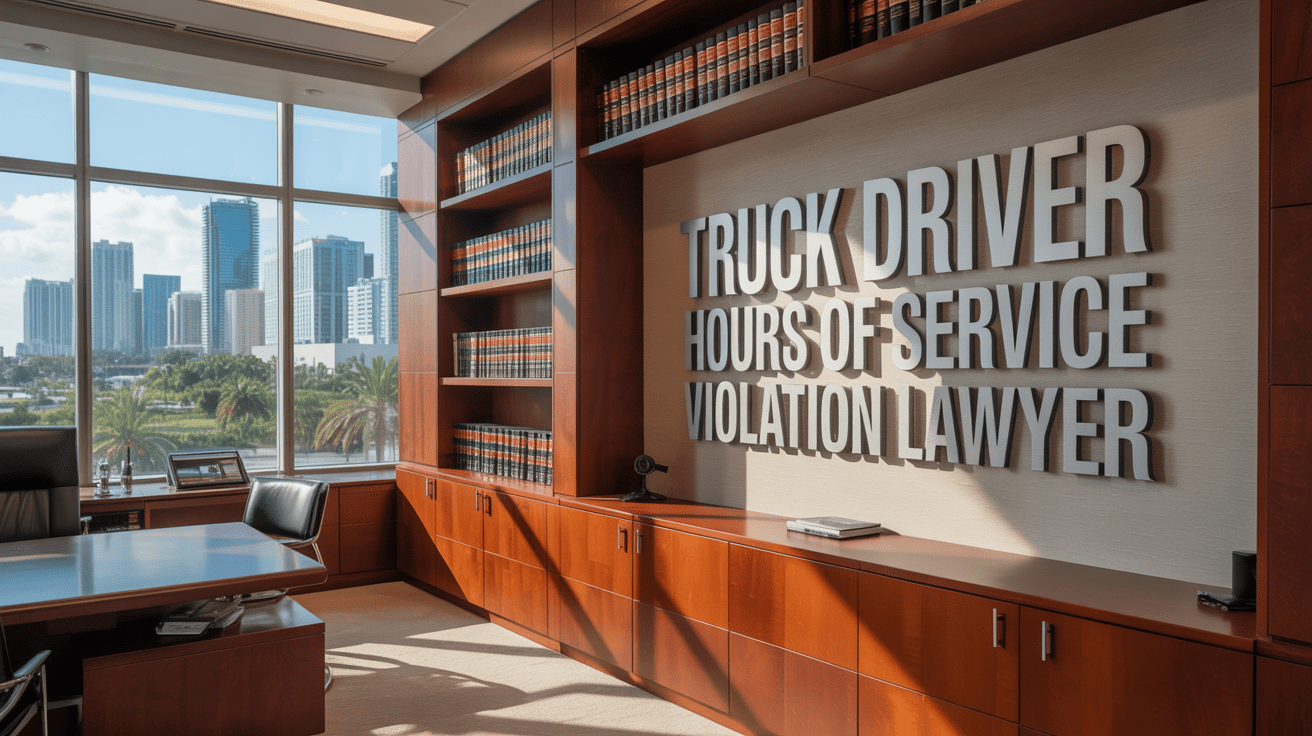 Miami Truck Driver Hours of Service Violation Lawyer