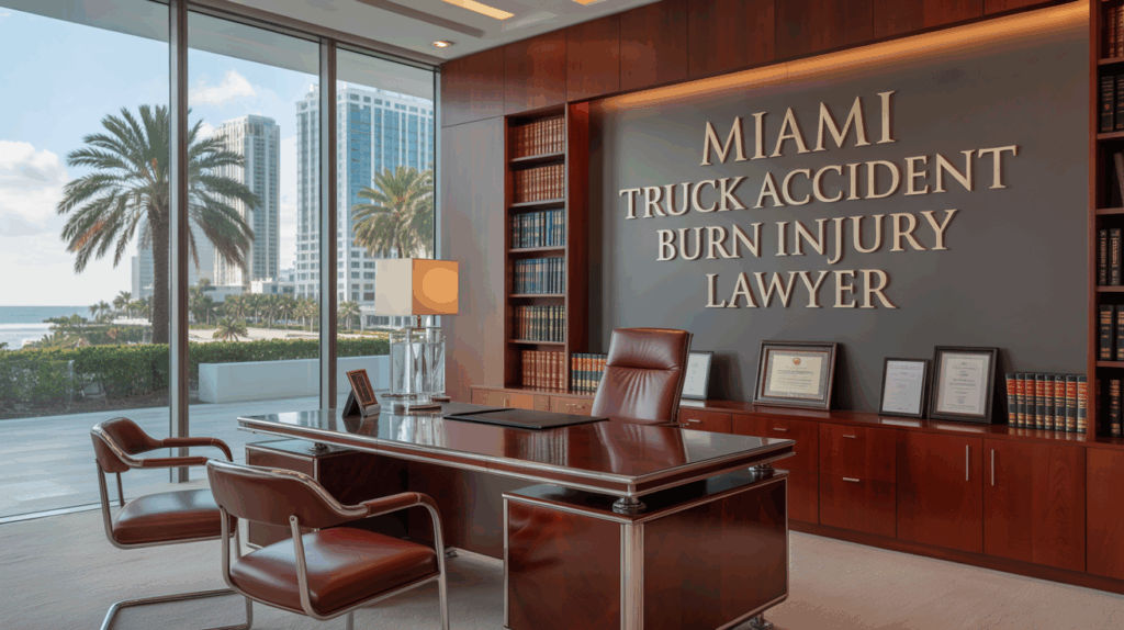 Miami Truck Accident Burn Injury Lawyer Video
