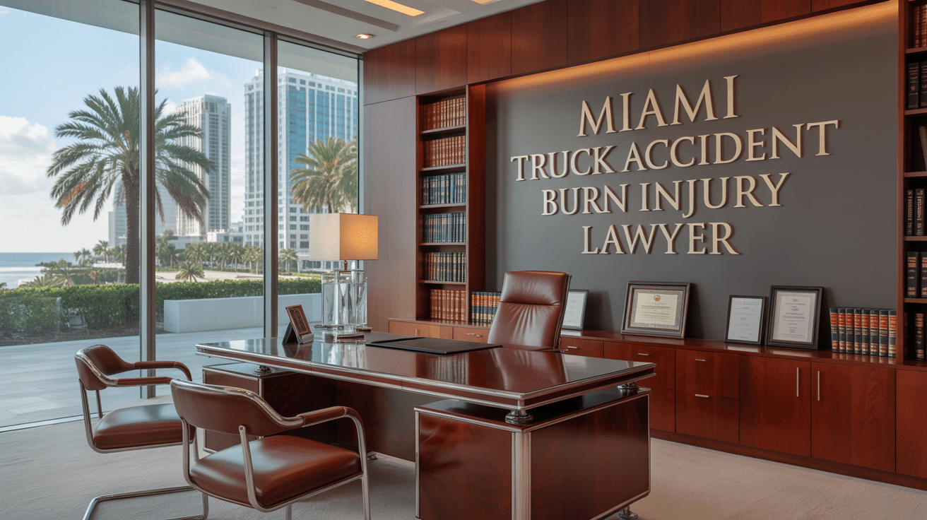 Miami Truck Accident Burn Injury Lawyer Video