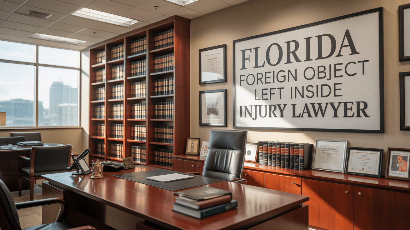 Florida Foreign Object Left Inside Injury Lawyer