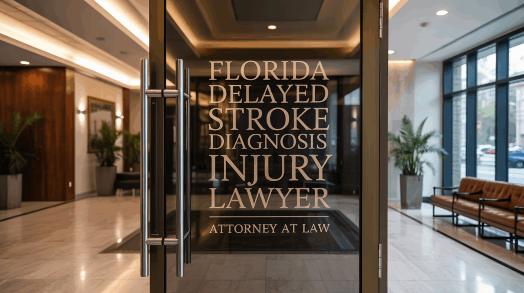 Florida Delayed Stroke Diagnosis Injury Lawyer Video