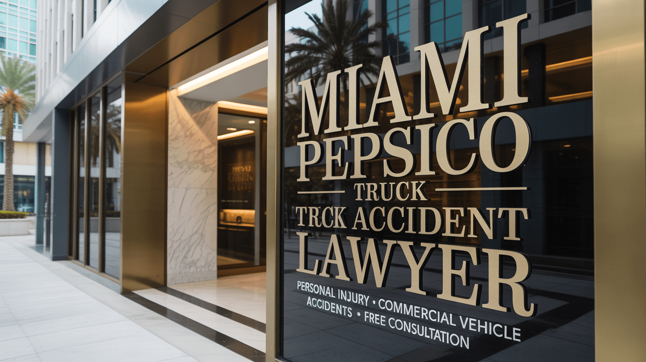 Miami PepsiCo Truck Accident Lawyer