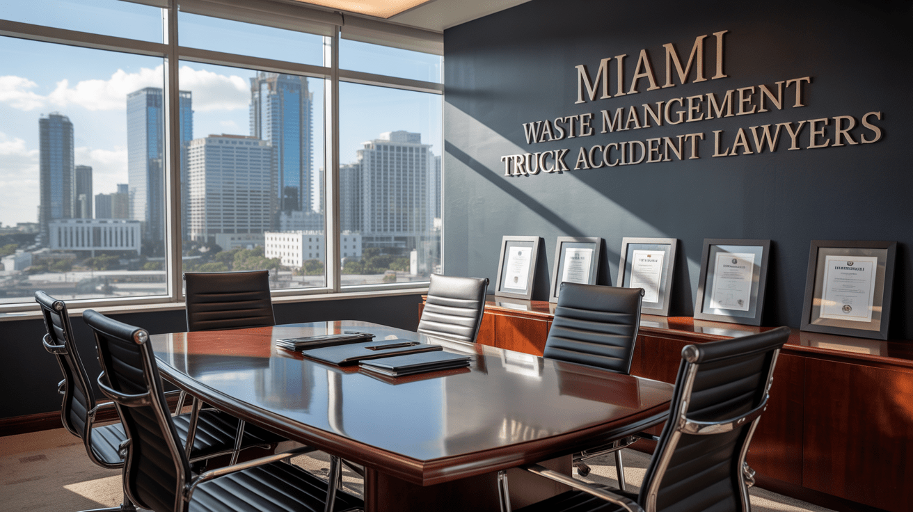 Miami Waste Management Truck Accident Lawyer