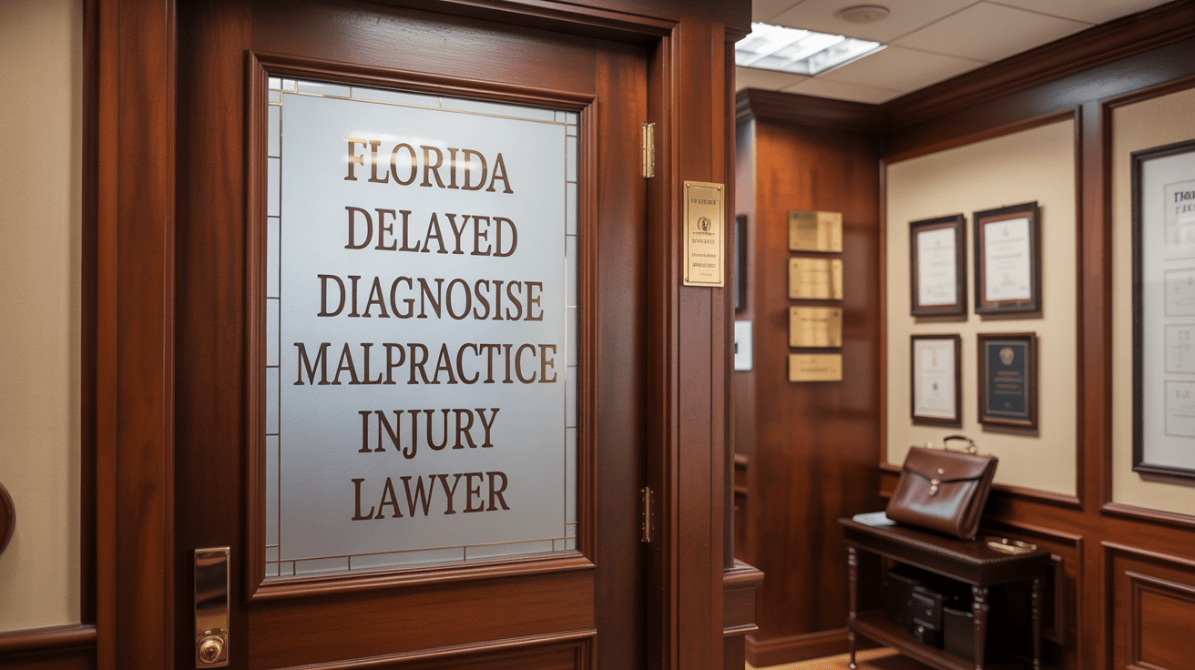 Florida Delayed Diagnosis Malpractice Injury Lawyer Video