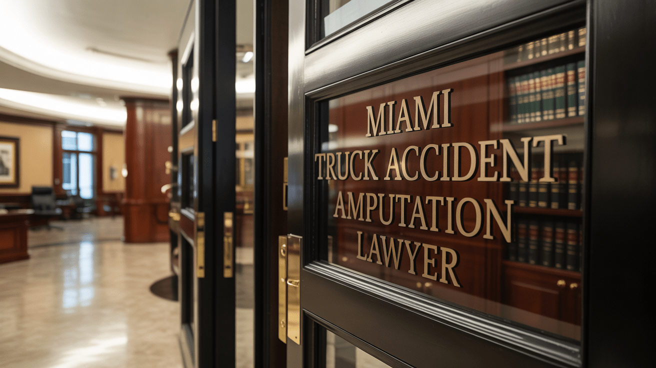 Miami Truck Accident Amputation Lawyer
