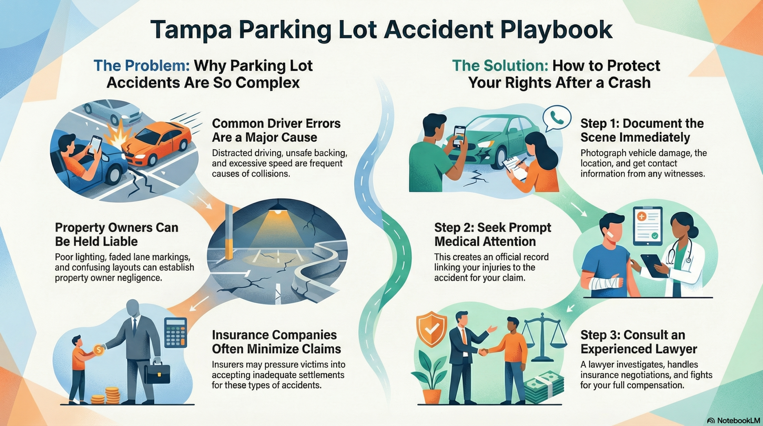 Tampa Parking Lot Accident Injury Lawyer