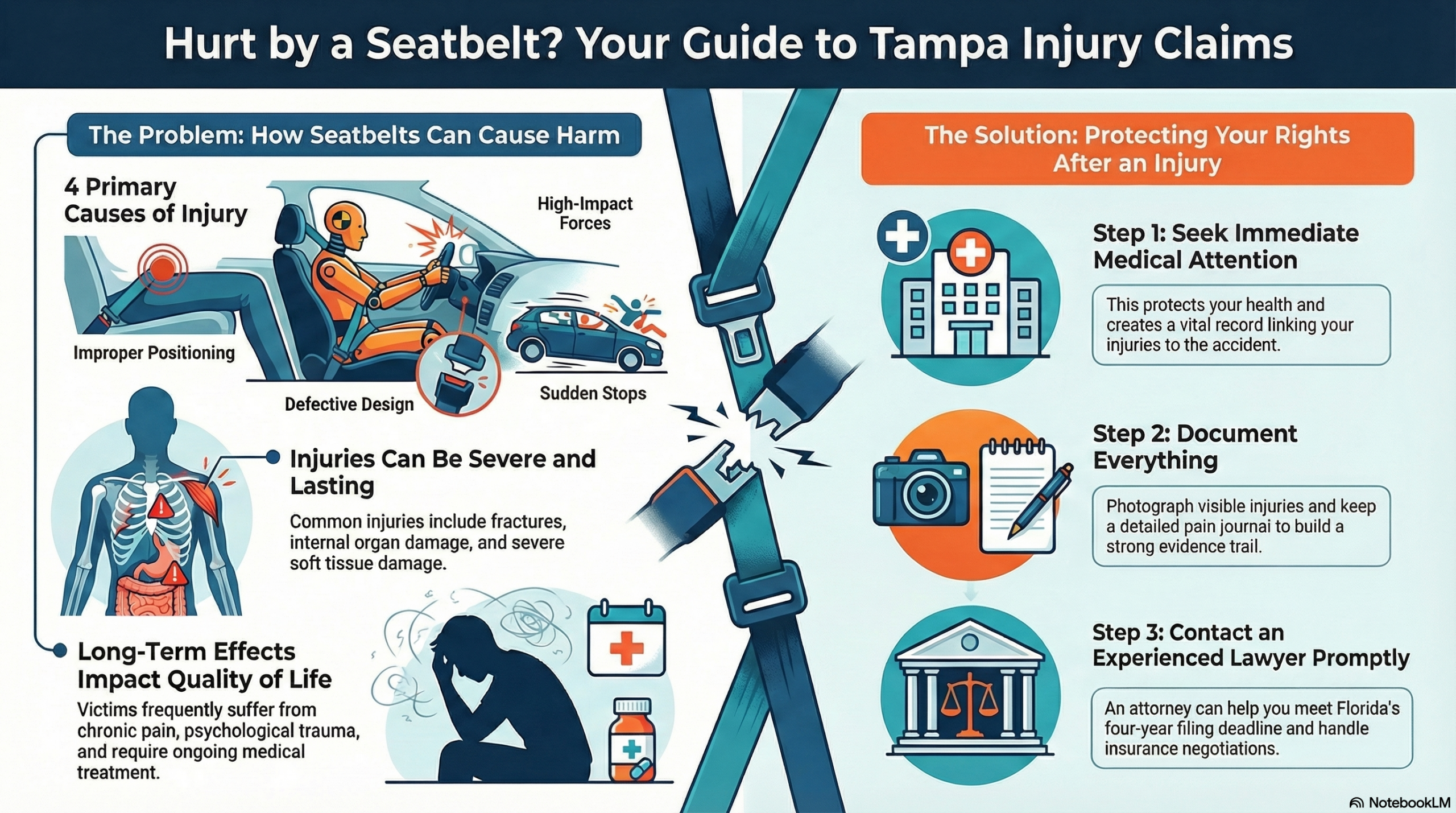 Tampa Seatbelt Injury Lawyer