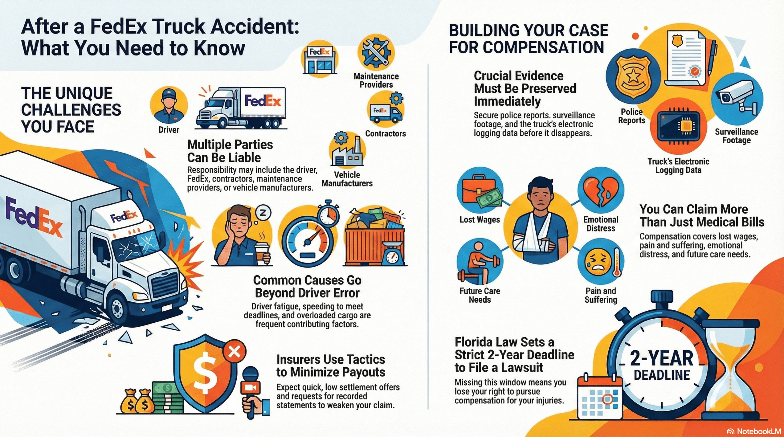 Tampa FedEx Truck Accident Lawyer