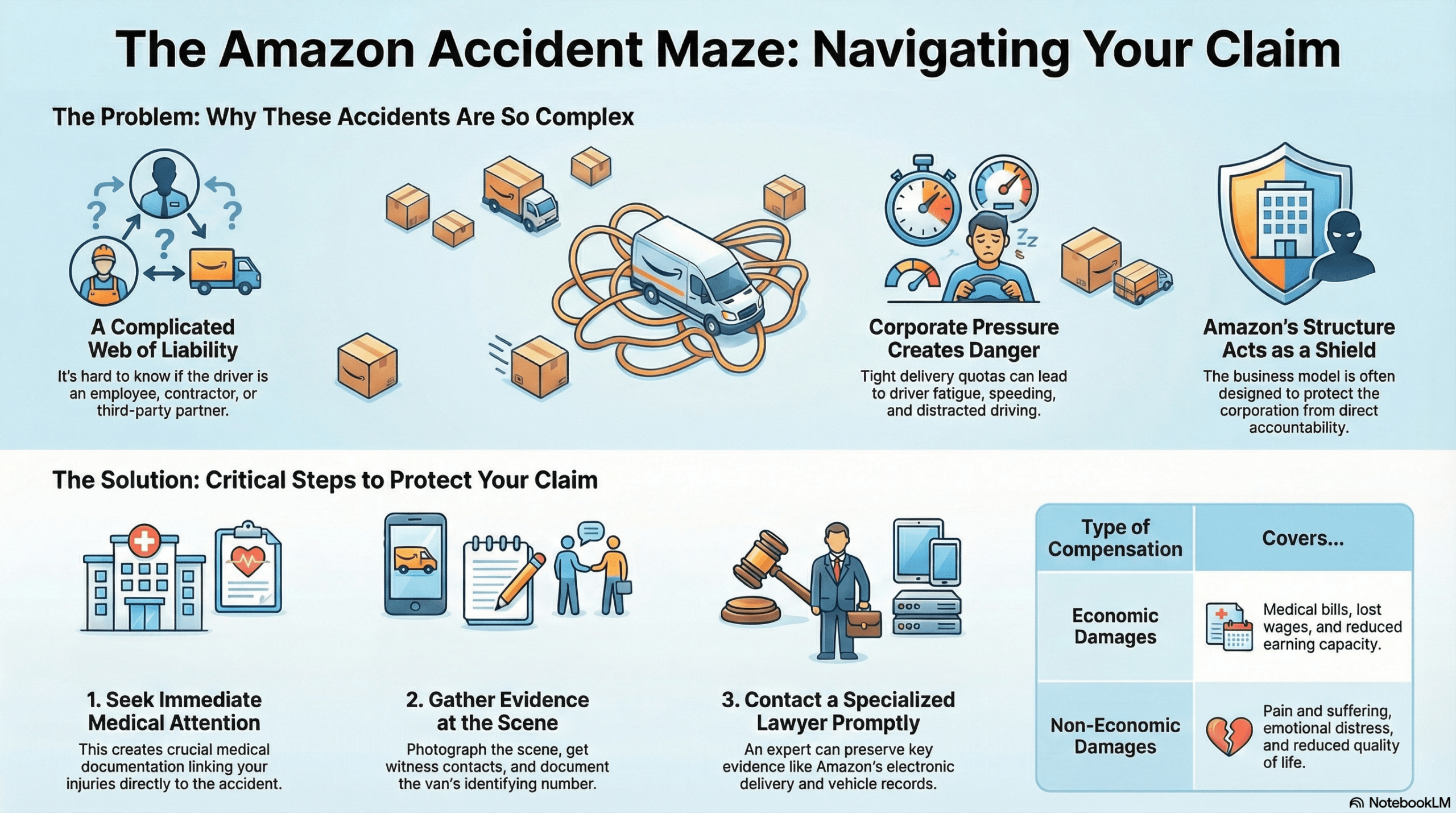 Tampa Amazon Delivery Van Accident Lawyer
