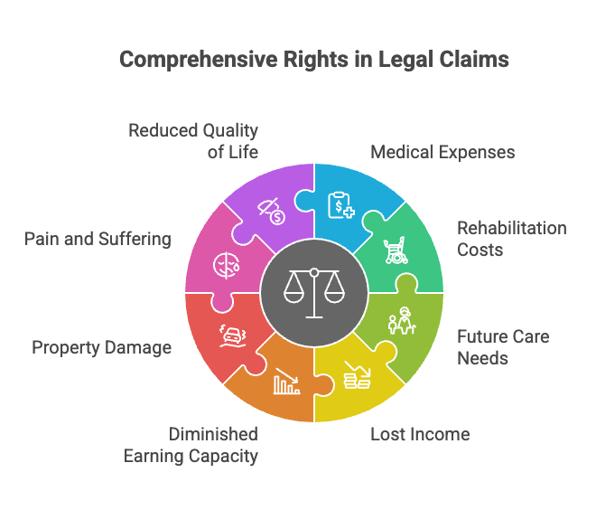 Comprehensive Rights in Legal Claims