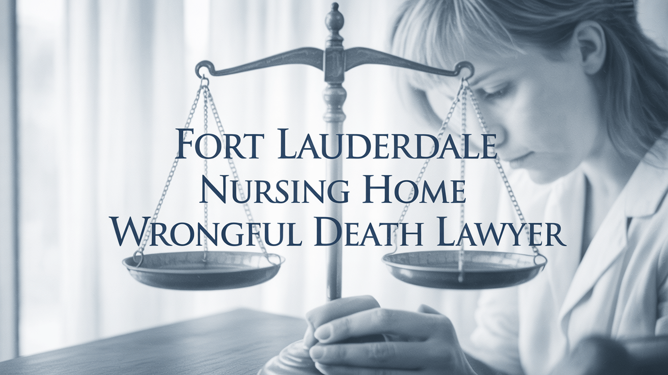 Fort Lauderdale Nursing Home Wrongful Death Lawyer