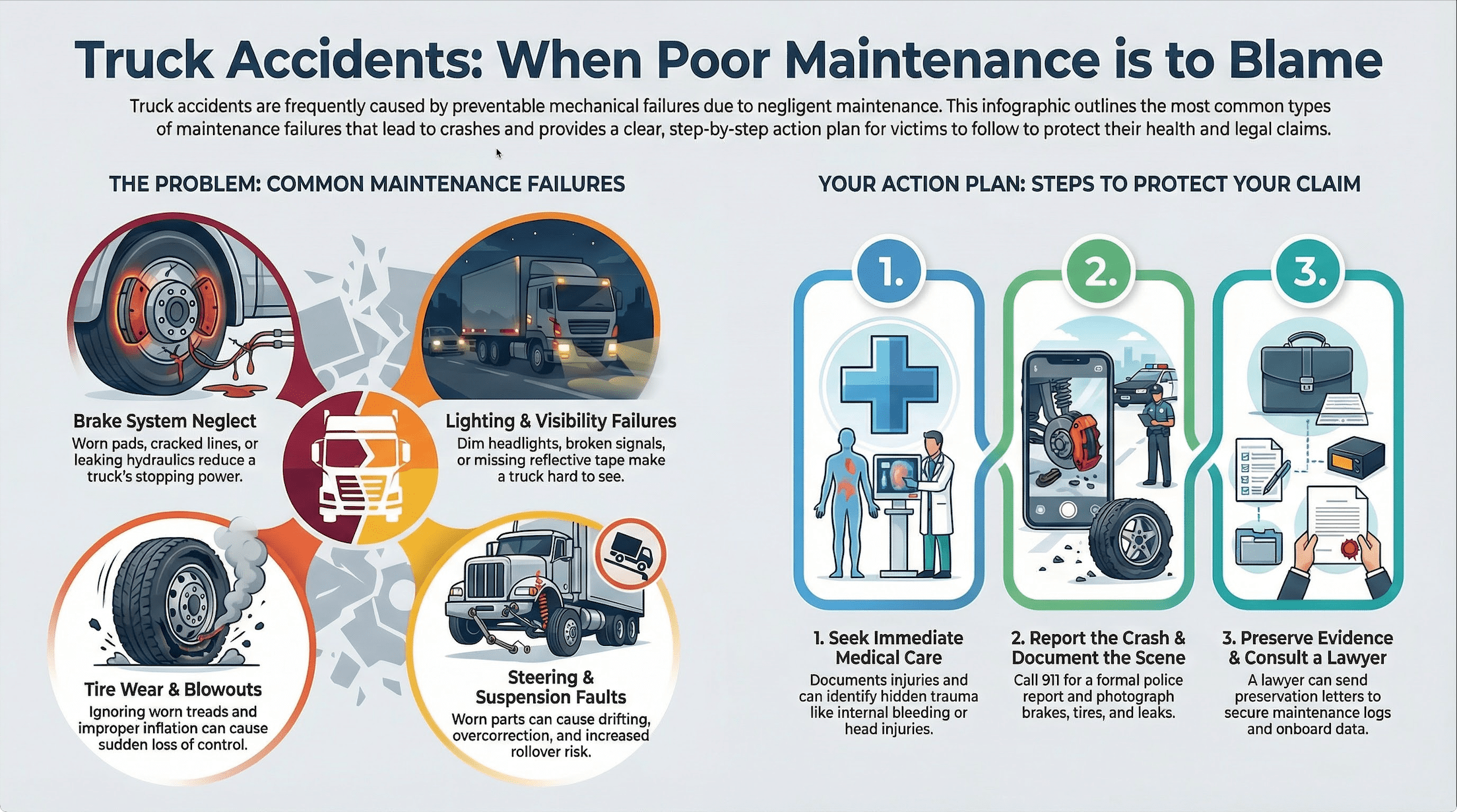 Truck Accident Maintenance Failure Guide