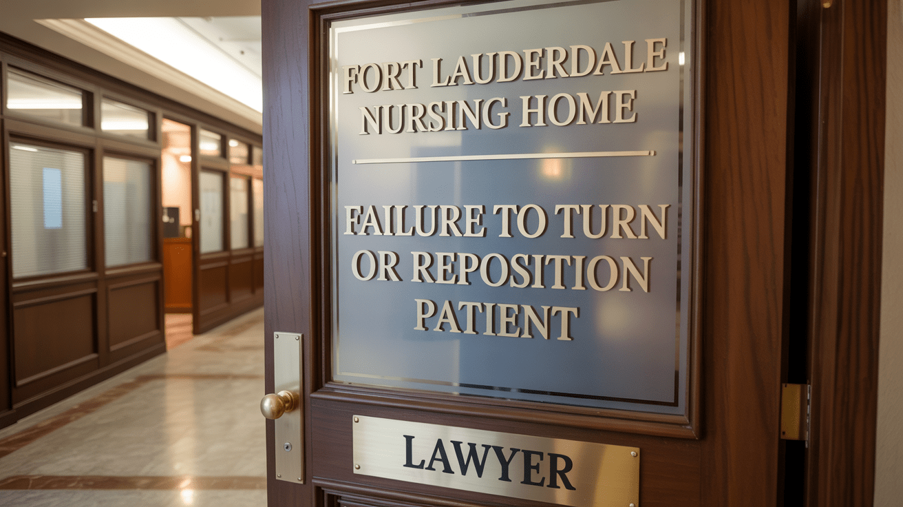 Fort Lauderdale Nursing Home Failure to Turn or Reposition Patient Lawyer