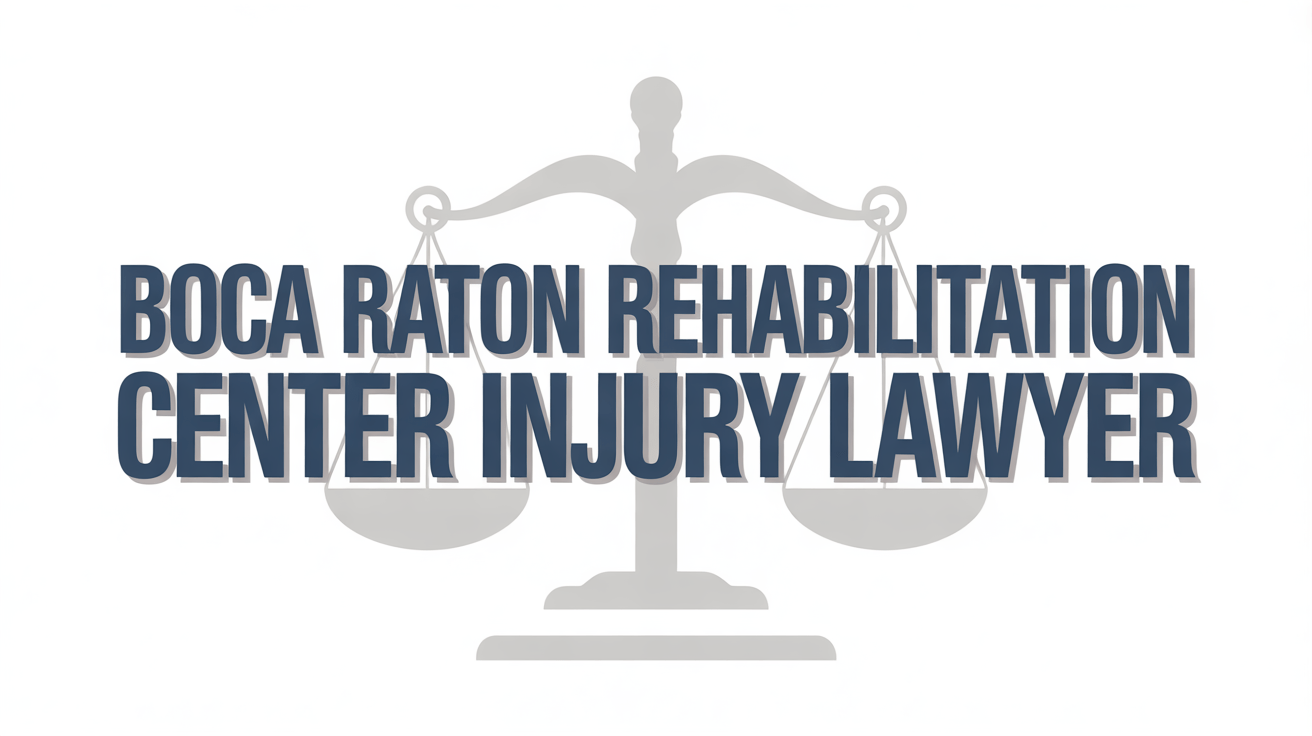 Boca Raton Rehabilitation Center Injury Lawyer