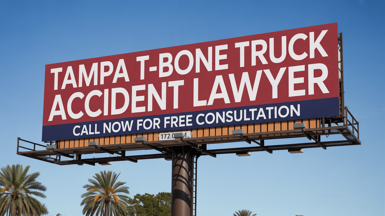 Tampa T-Bone Truck Accident Lawyer