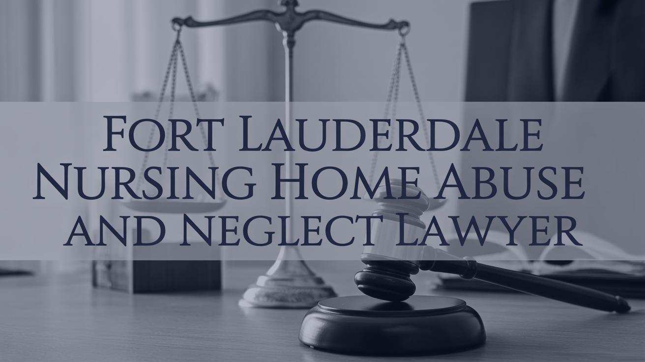 Fort Lauderdale Nursing Home Abuse and Neglect Lawyer
