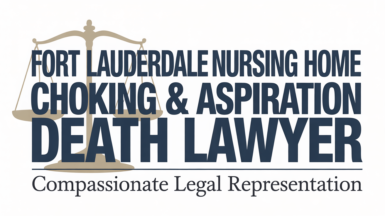 Fort Lauderdale Nursing Home Choking & Aspiration Death Lawyer