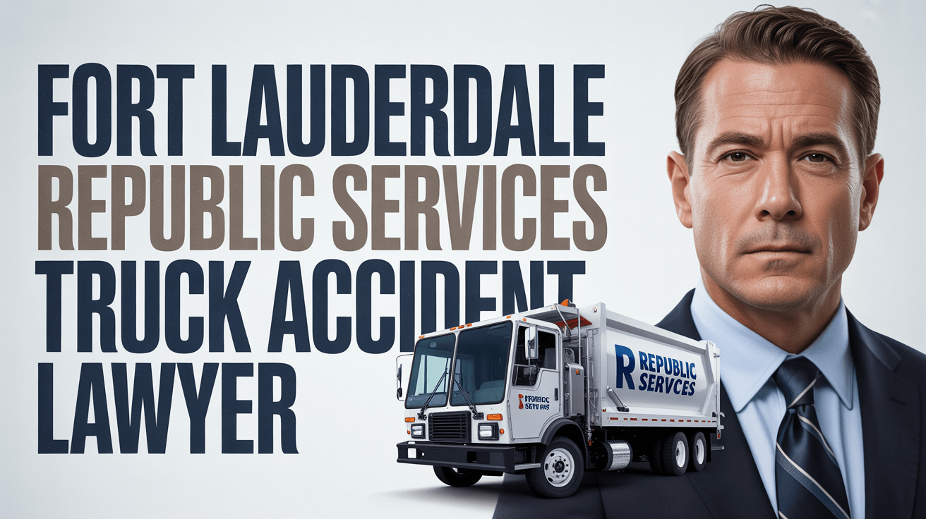 Fort Lauderdale Republic Services Truck Accident Lawyer