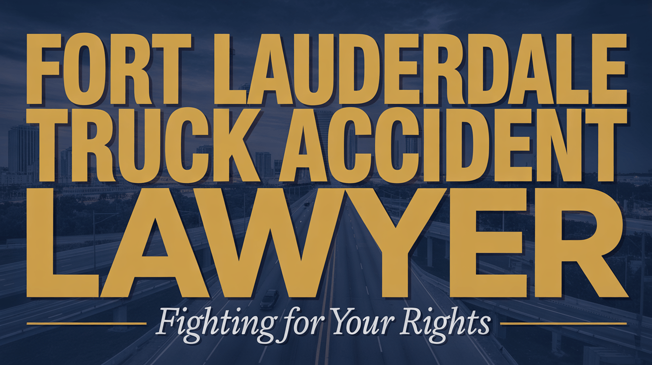 Fort Lauderdale Truck Accident Lawyer