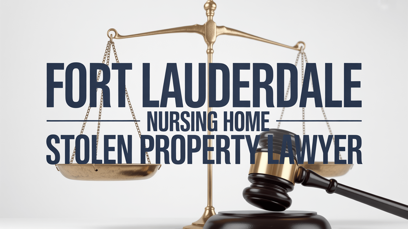 Fort Lauderdale Nursing Home Stolen Property Lawyer