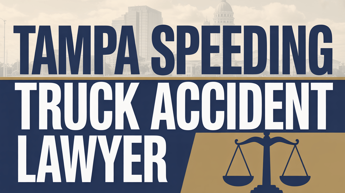 Tampa Speeding Truck Accident Lawyer