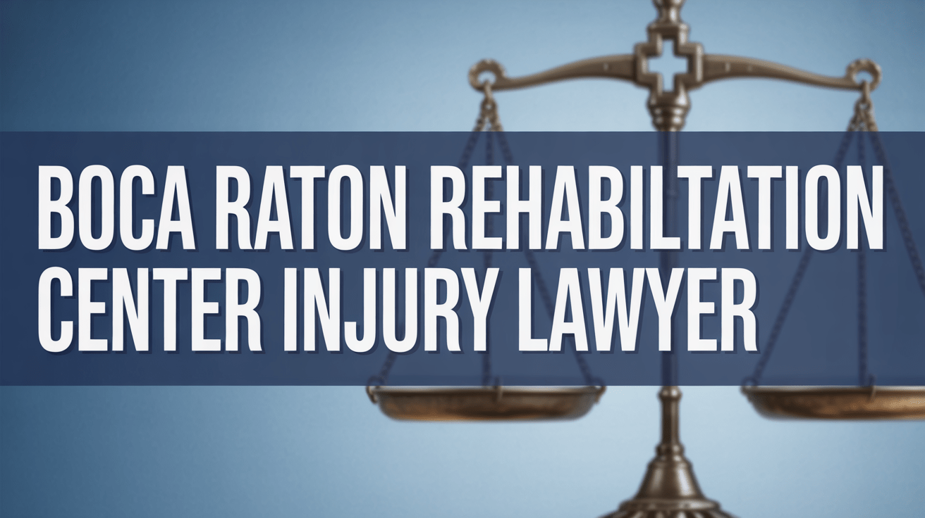 Boca Raton Rehabilitation Center Injury Lawyer