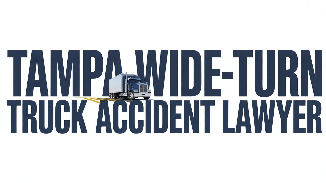 Tampa Wide-Turn Truck Accident Lawyer
