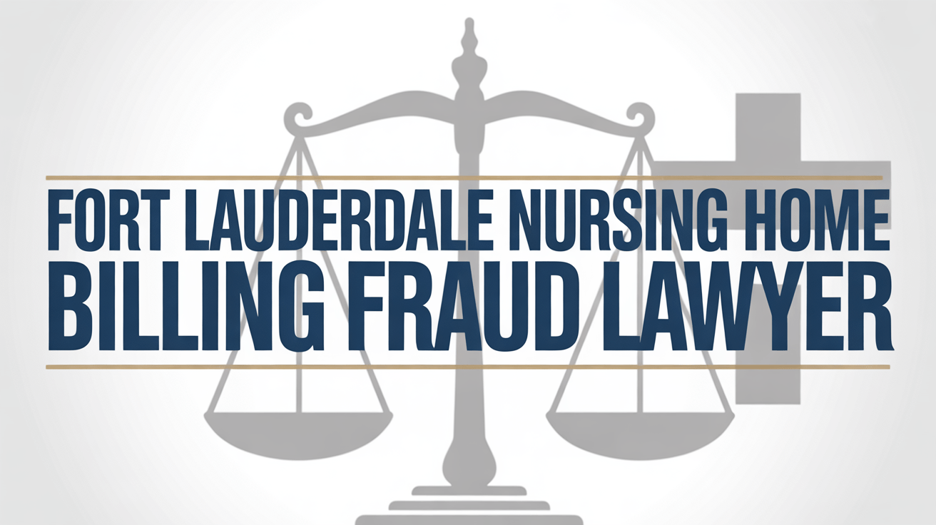 Fort Lauderdale Nursing Home Unauthorized Charges / Billing Fraud Lawyer