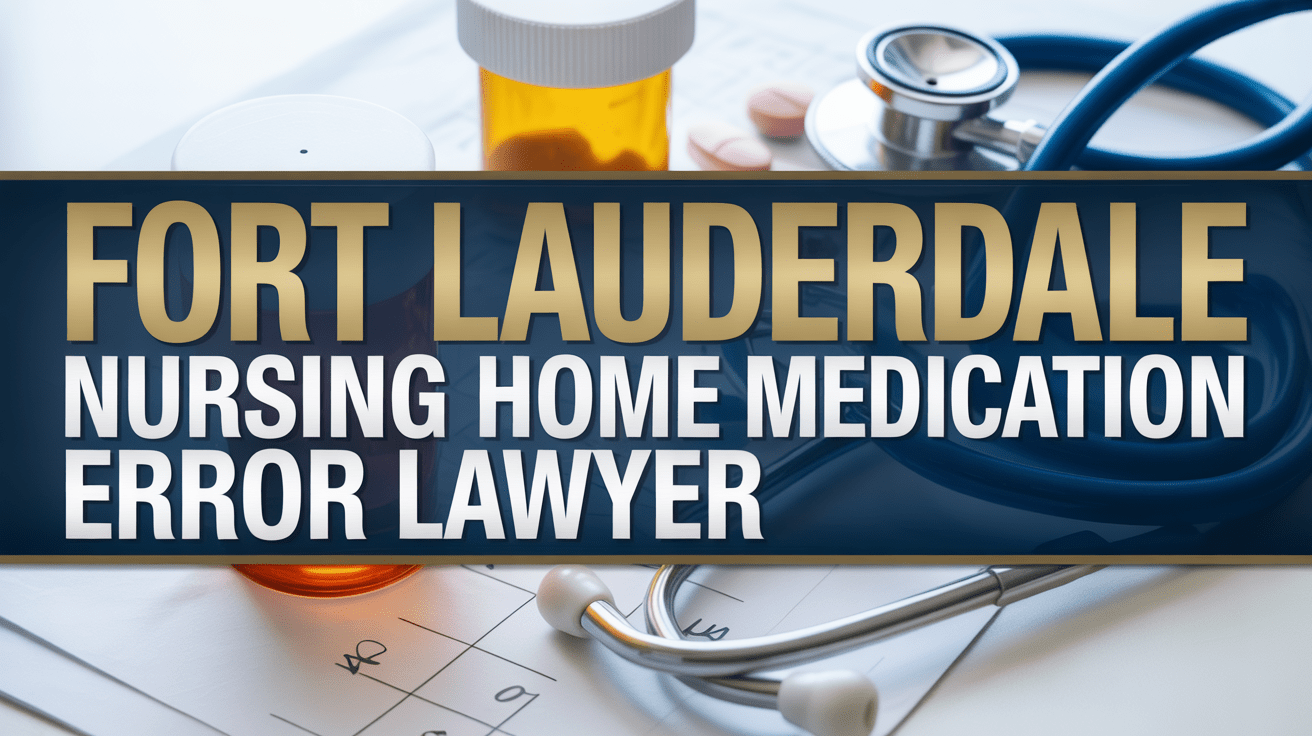 Fort Lauderdale Nursing Home Medication Error Lawyer