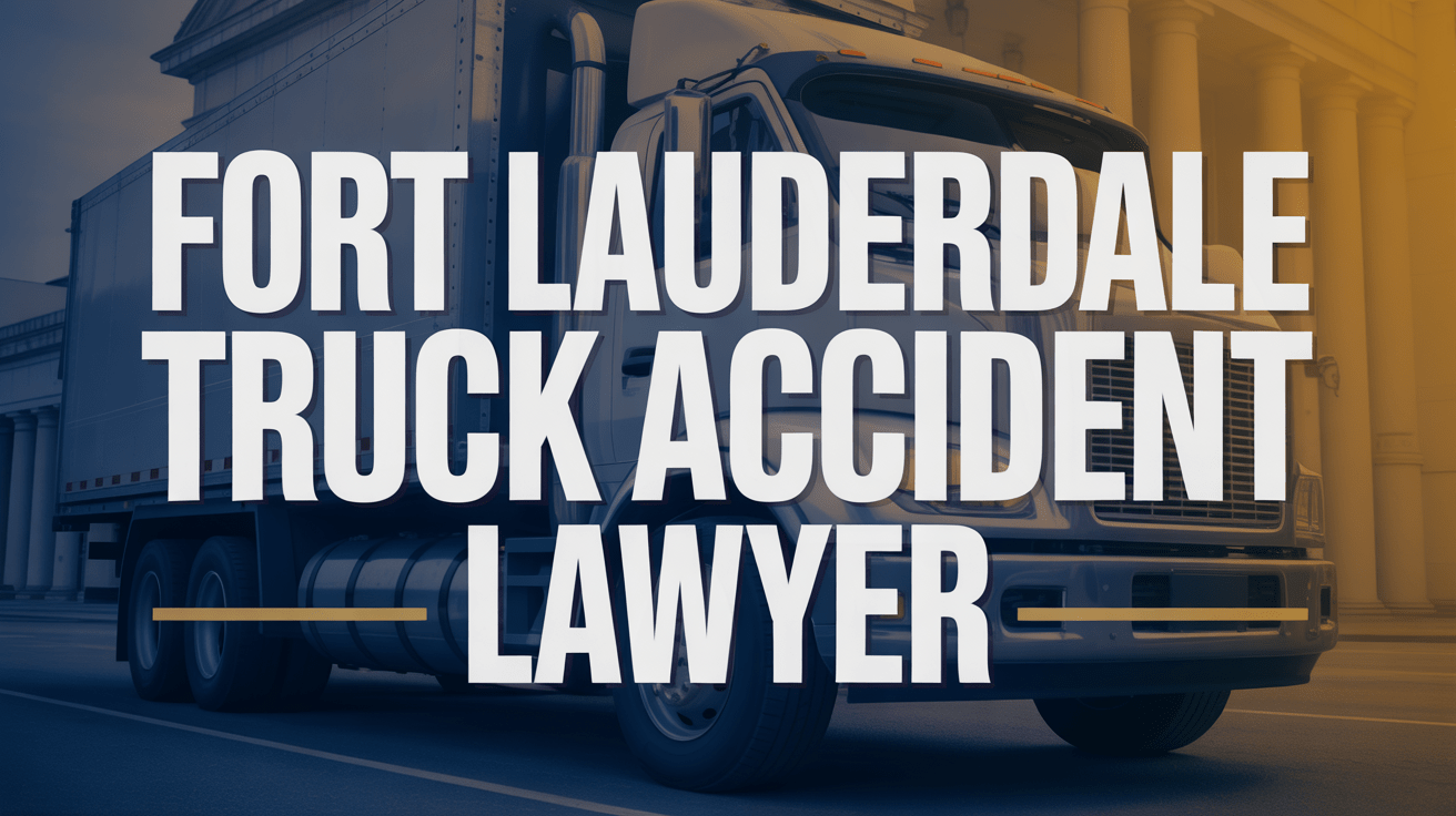 Fort Lauderdale Truck Accident Lawyer