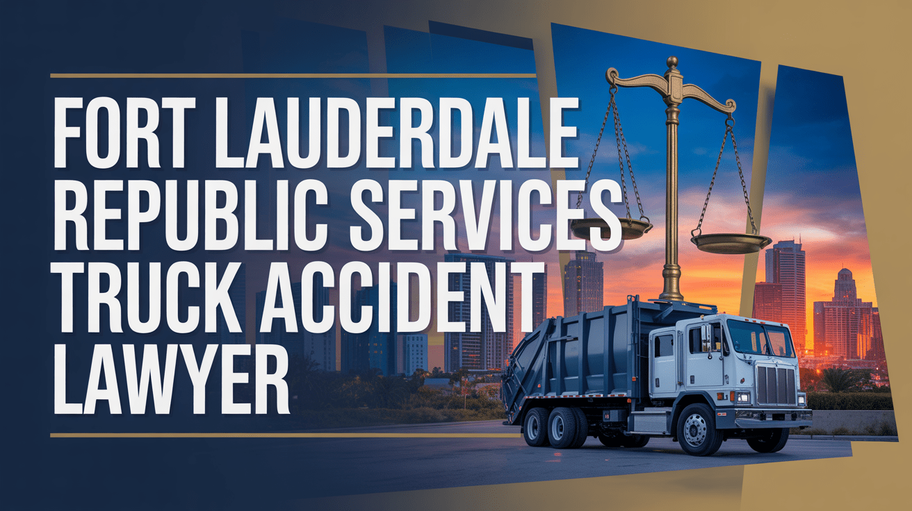 Fort Lauderdale Republic Services Truck Accident Lawyer