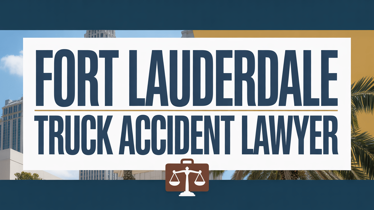 Fort Lauderdale Truck Accident Lawyer