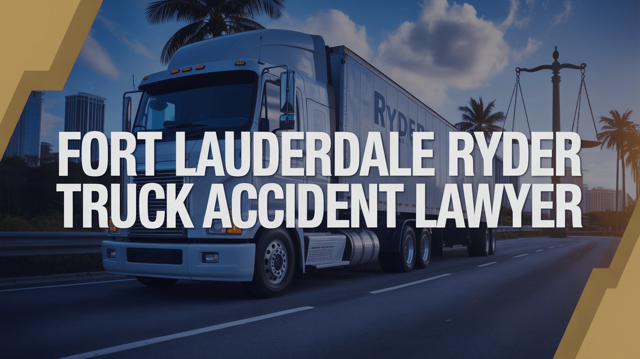 Fort Lauderdale Ryder Truck Accident Lawyer