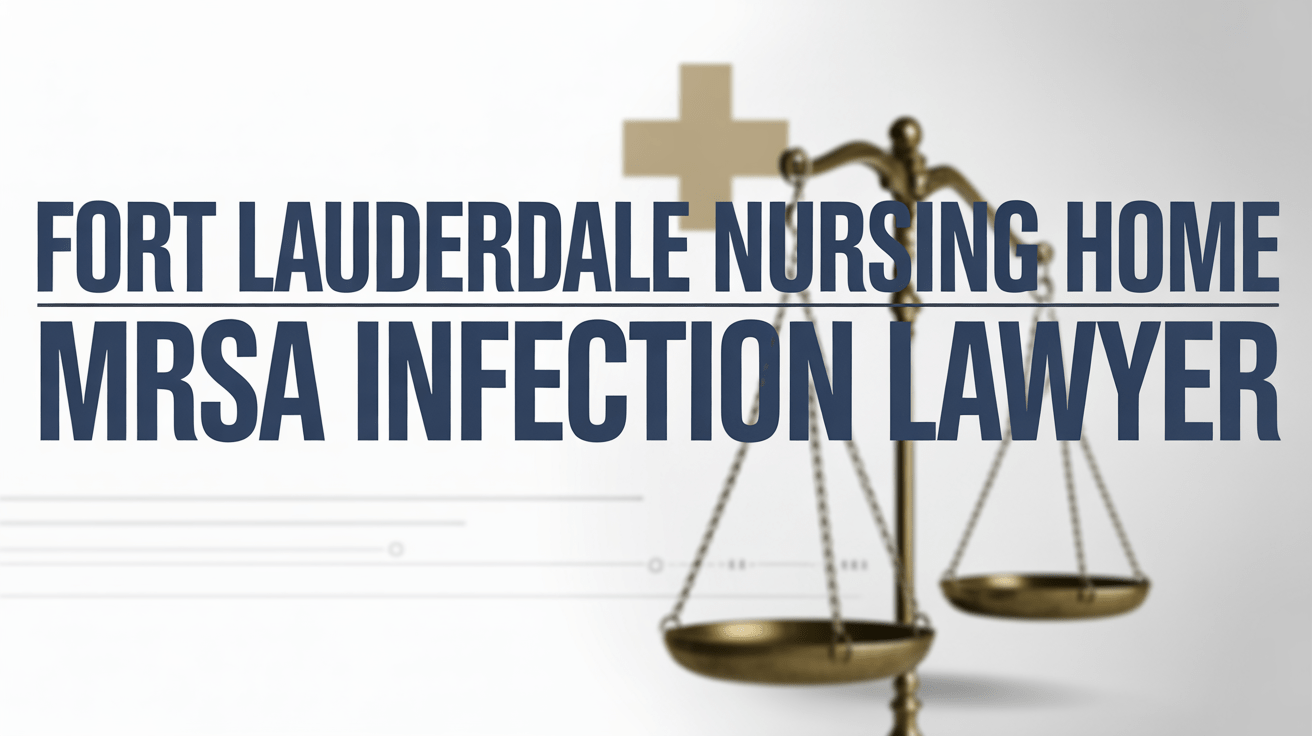 Fort Lauderdale Nursing Home MRSA Infection Lawyer
