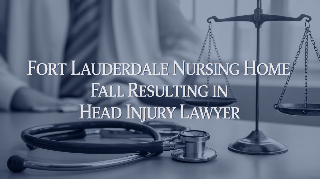 Fort Lauderdale Nursing Home Fall Resulting in Head Injury Lawyer