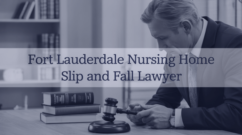 Fort Lauderdale Nursing Home Slip and Fall Lawyer Video