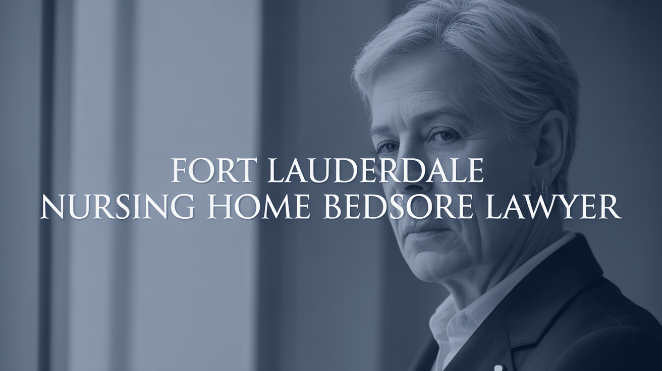 Fort Lauderdale Nursing Home Bedsore Lawyer