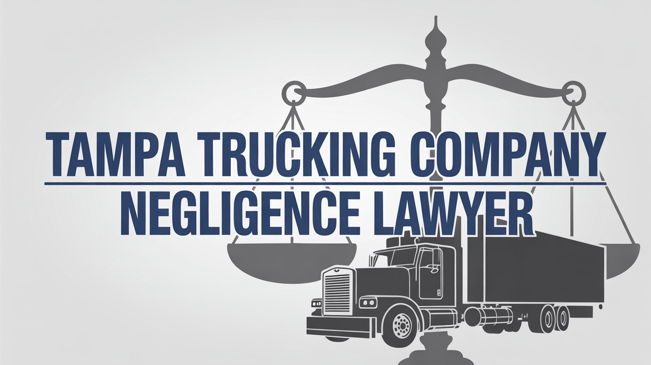 Tampa Trucking Company Negligence Lawyer