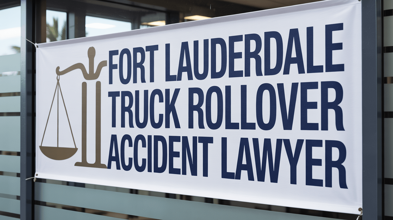 Fort Lauderdale Truck Rollover Accident Lawyer