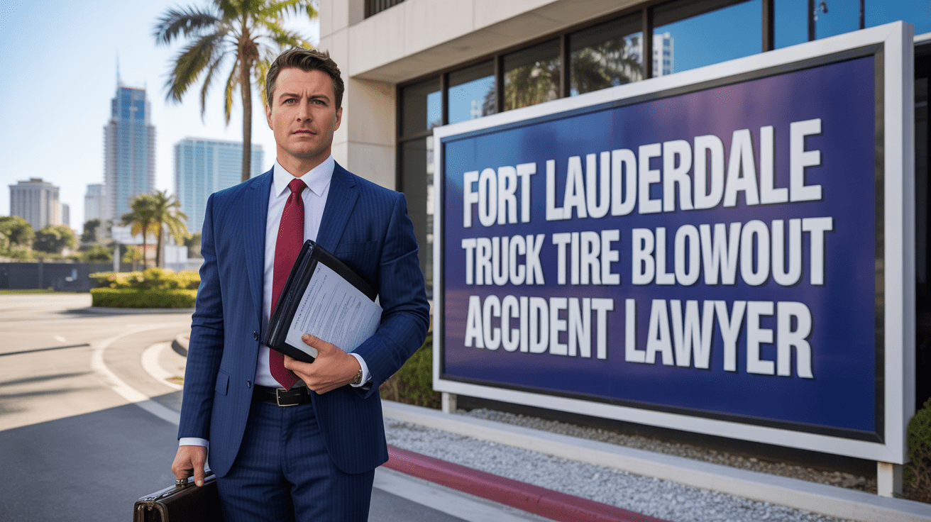 Fort Lauderdale Truck Tire Blowout Accident Lawyer