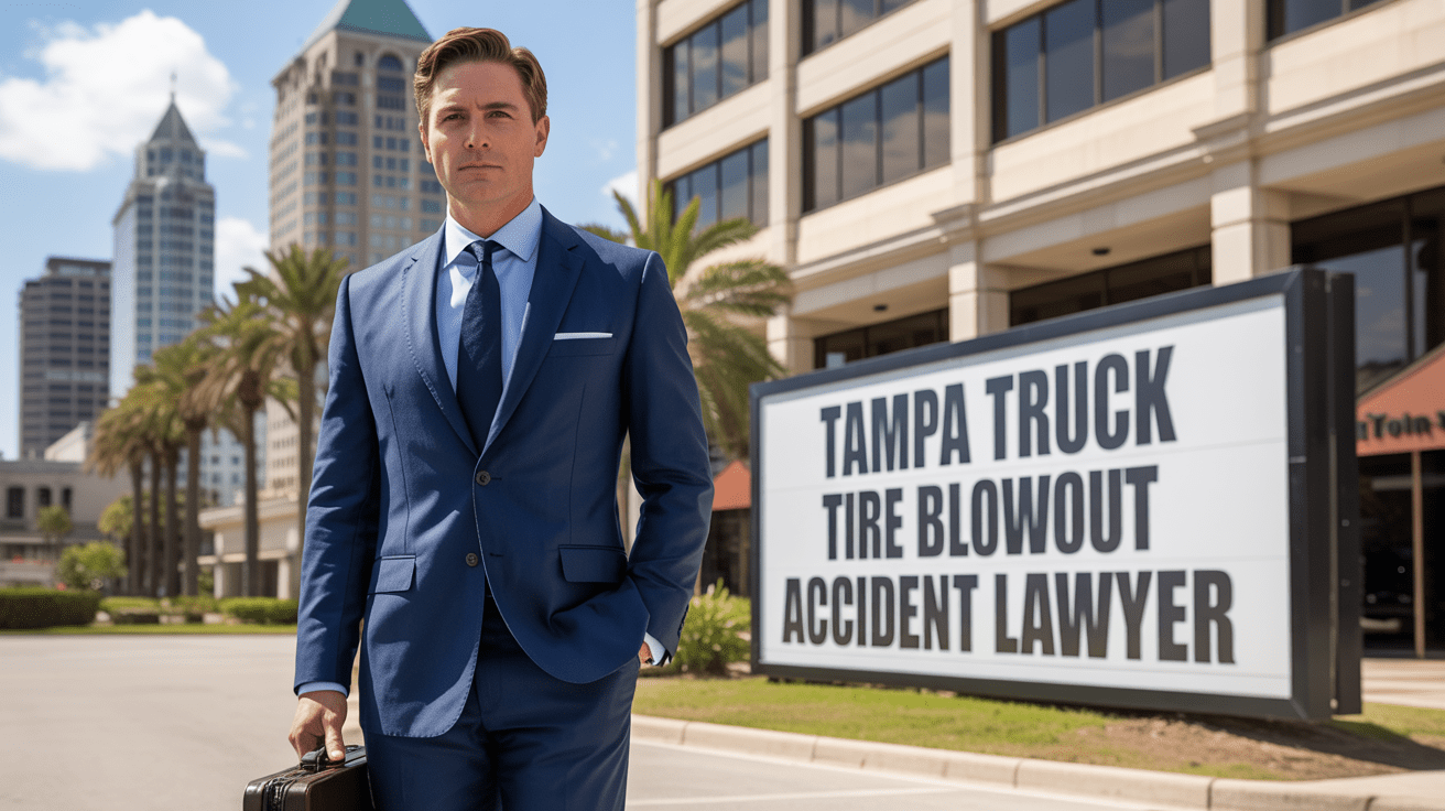 Tampa Truck Tire Blowout Accident Lawyer