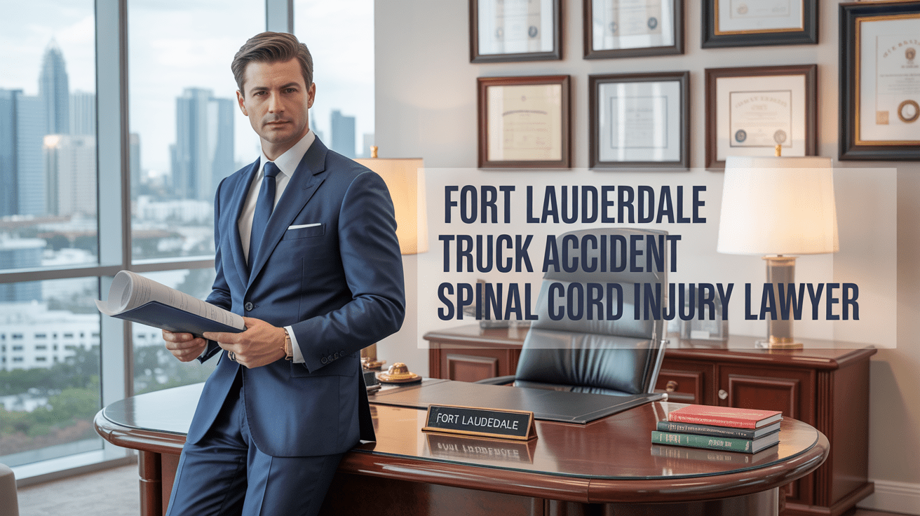 Fort Lauderdale Truck Accident Spinal Cord Injury Lawyer,