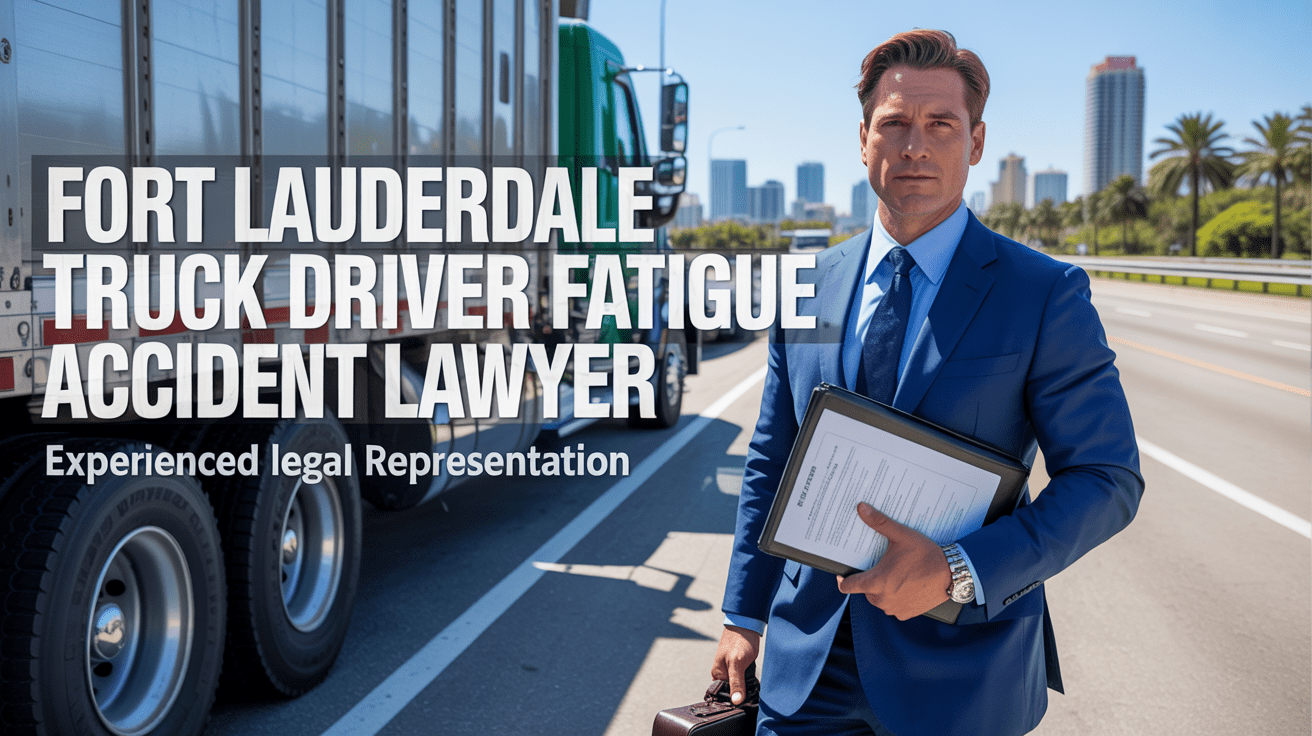 Fort Lauderdale Truck Driver Fatigue Accident Lawyer