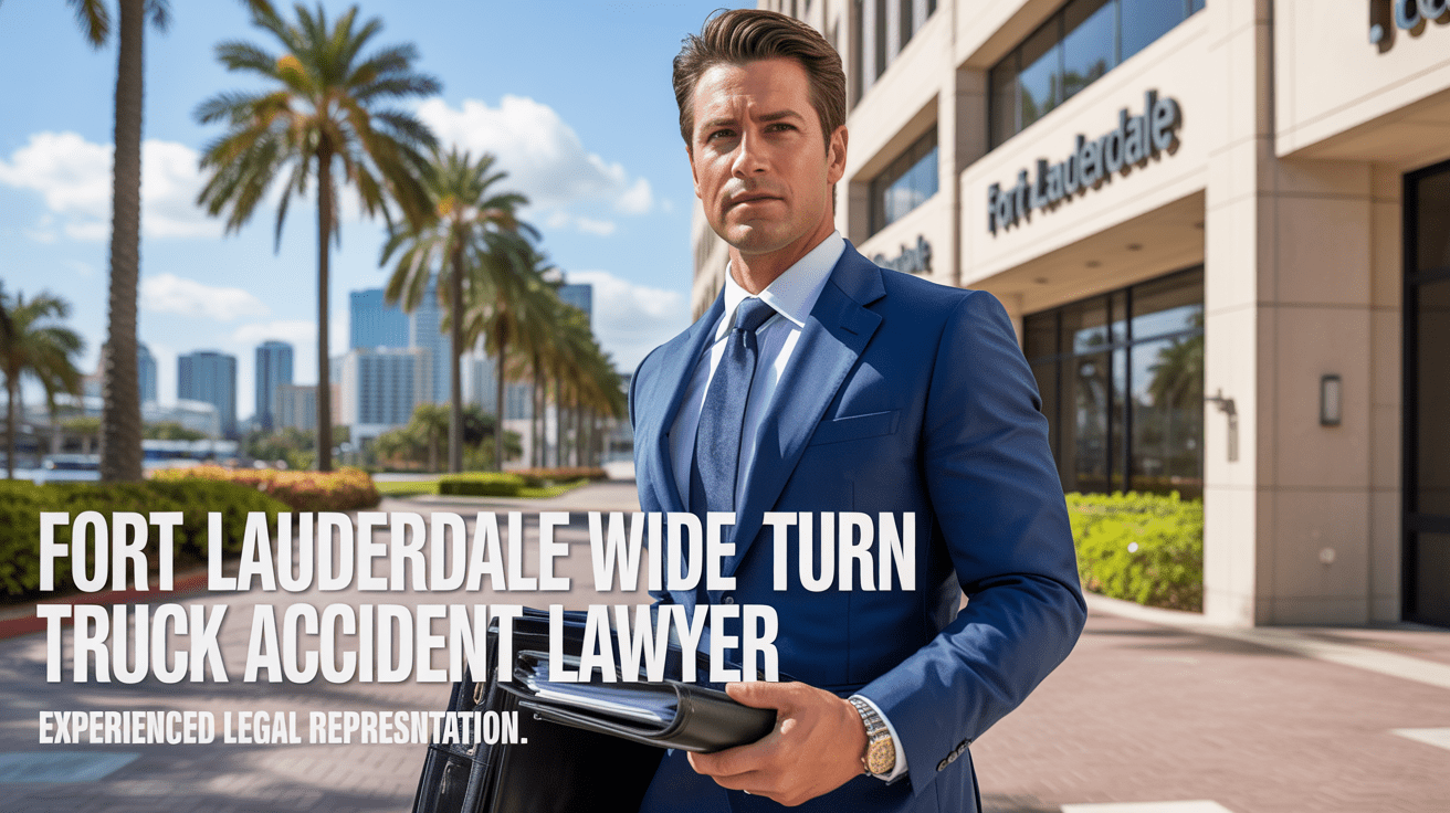 Fort Lauderdale Wide Turn Truck Accident Lawyer 