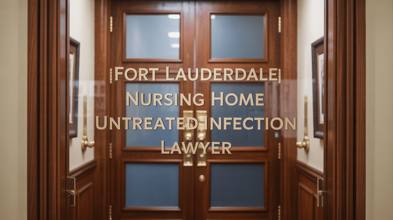 Fort Lauderdale Nursing Home Untreated Infection