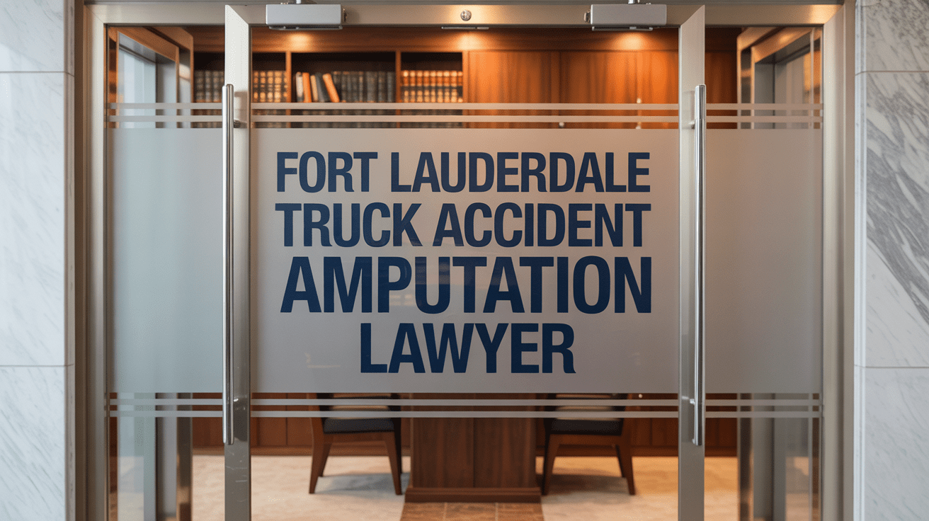 Fort Lauderdale Truck Accident Amputation Lawyer